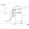 GOSSAMER GEAR G4-20 Ultralight 42 Backpack