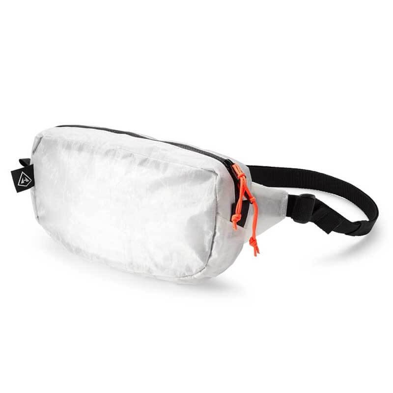 white fanny pack