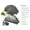 NEMO Dragonfly Bikepack 2P tent