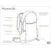 GOSSAMER GEAR Murmur 36 Hyperlite Backpack