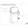 GOSSAMER GEAR Shoulder Strap Pocket