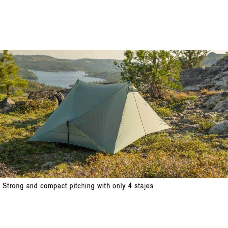 Tarptent Dipole 2 Li DCF ULテント Dipole 2, ultralight backpacking tent