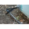 Trekking pole tip extender tube and pocket