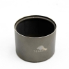 TOAKS Titanium Siphon Alcohol Stove with Wire Frame