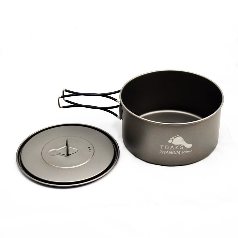 TOAKS Titanium 900ml Pot with 130mm Diameter | Outdoorline