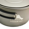 TOAKS Titanium 900ml Pot with 130mm Diameter