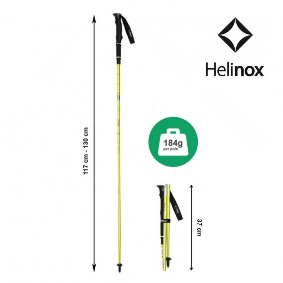 HELINOX Passport TLA130 Ultraľahké trekové palice