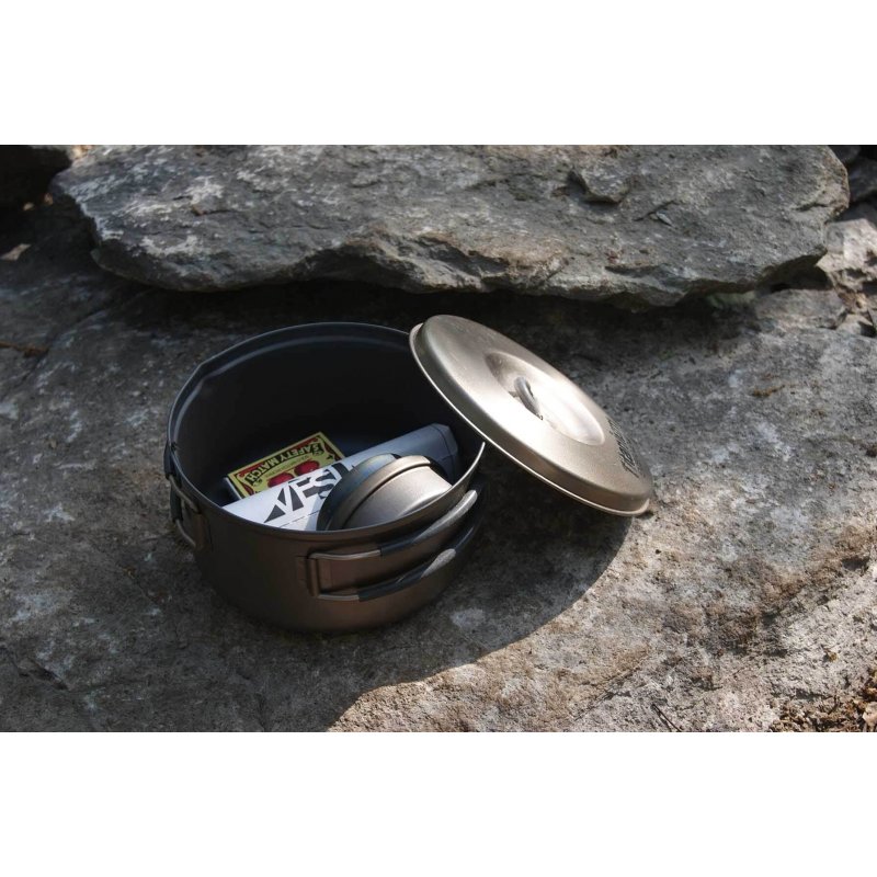 EVERNEW EBY643 Titanium VESUV Windshield/0.9L Pot for Ti