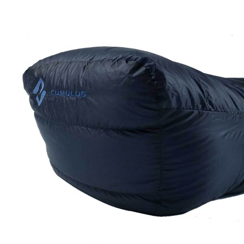 Cumulus X-lite 200 ultralight sleeping bag - 350g and 900 cuin