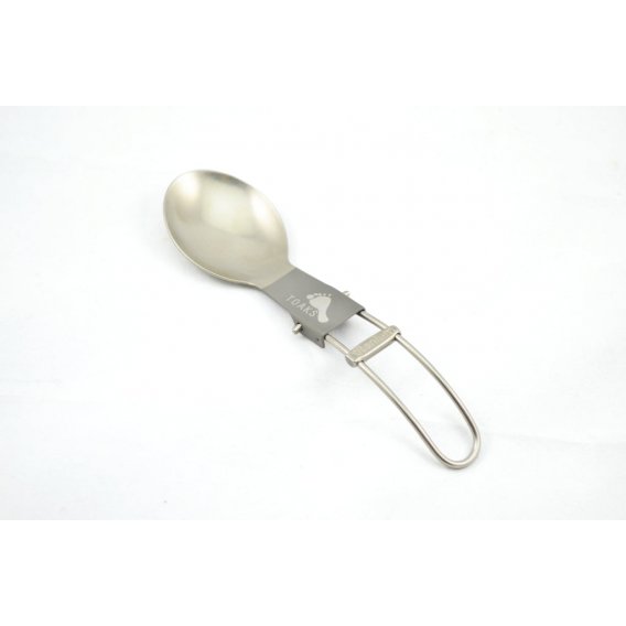 TOAKS Titanium Folding Spoon (SLV-07)
