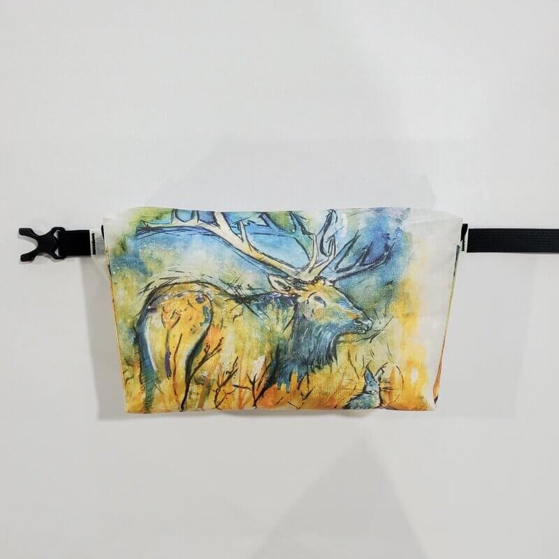 HIGH TAIL DESIGNS Watercolor Ultralight Fanny Pack v1.5 Elk