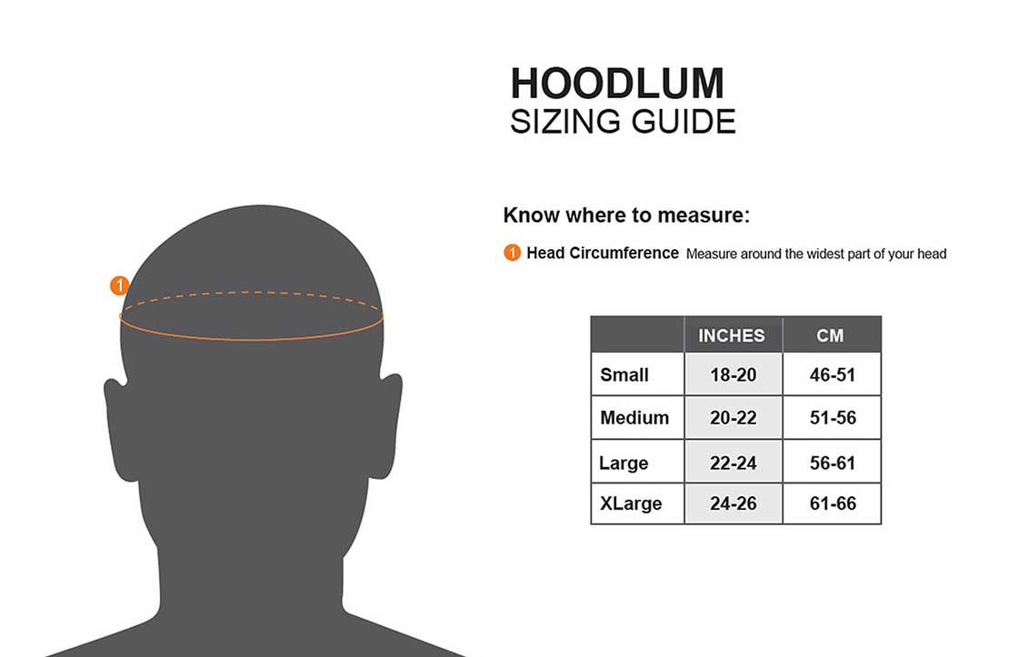 Enlightened Equipment Torrid Hood Size chart