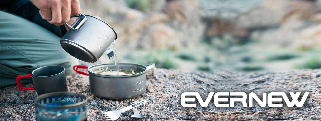 Evernew titanium cookware