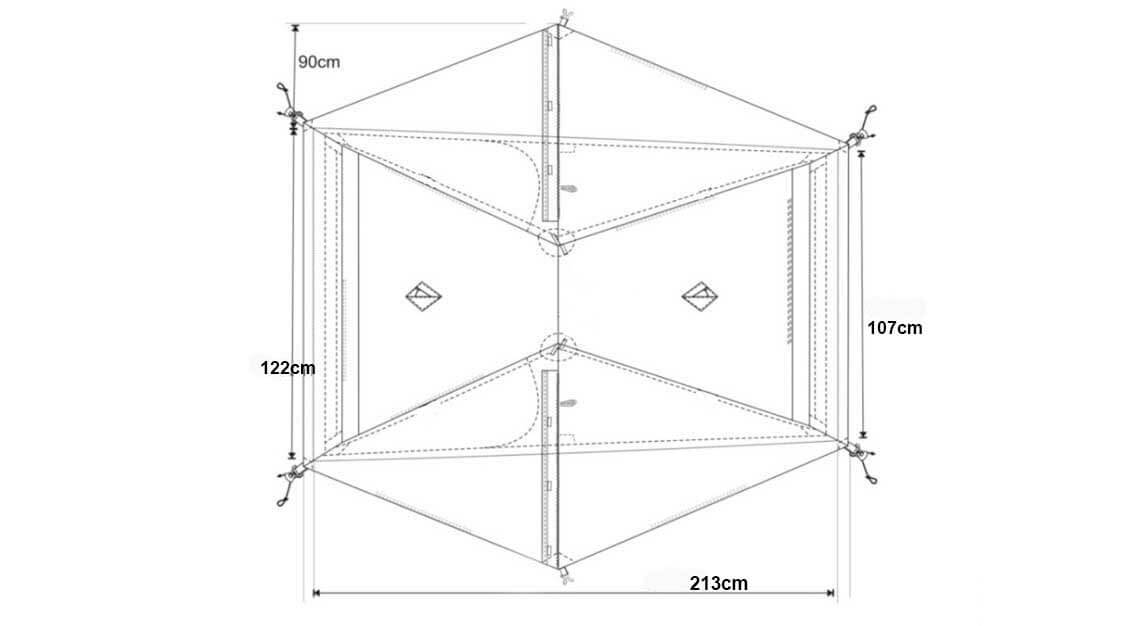 gossamer gear the two measurements