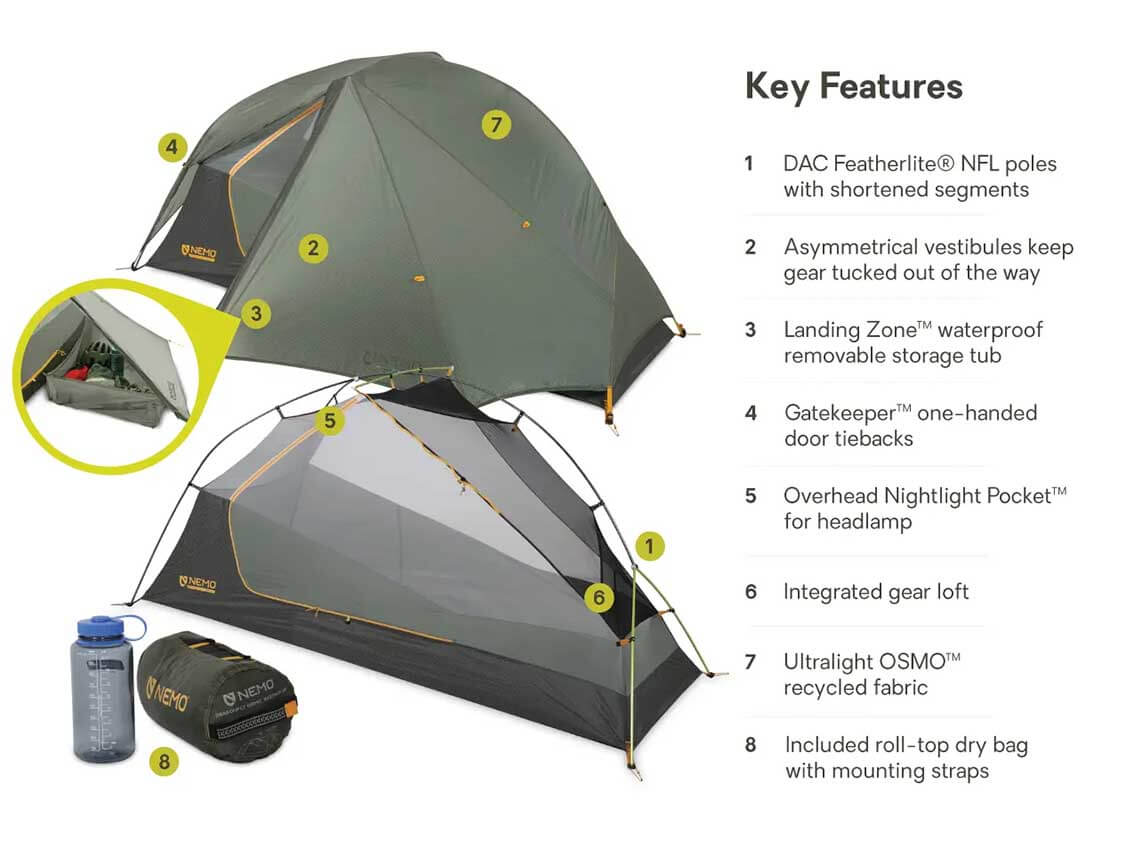 Nemo Dragonfly Bikepack OSMO