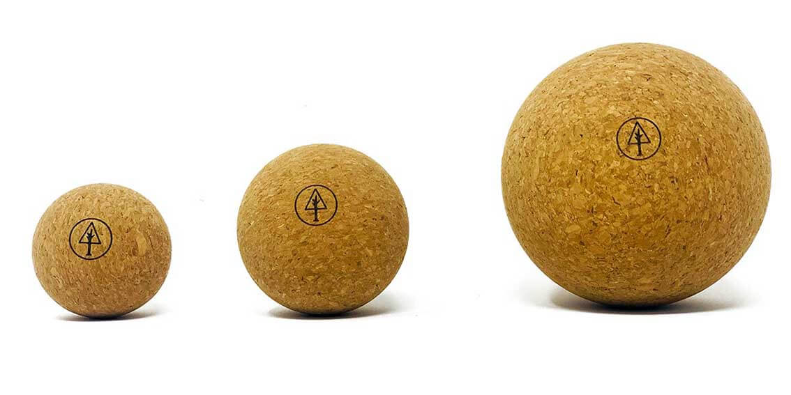 Rawlogy cork massage balls