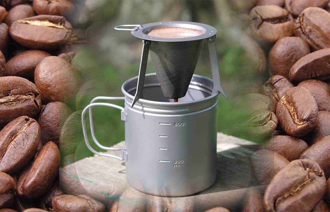 Vargo Titanium Travel Coffee Filter